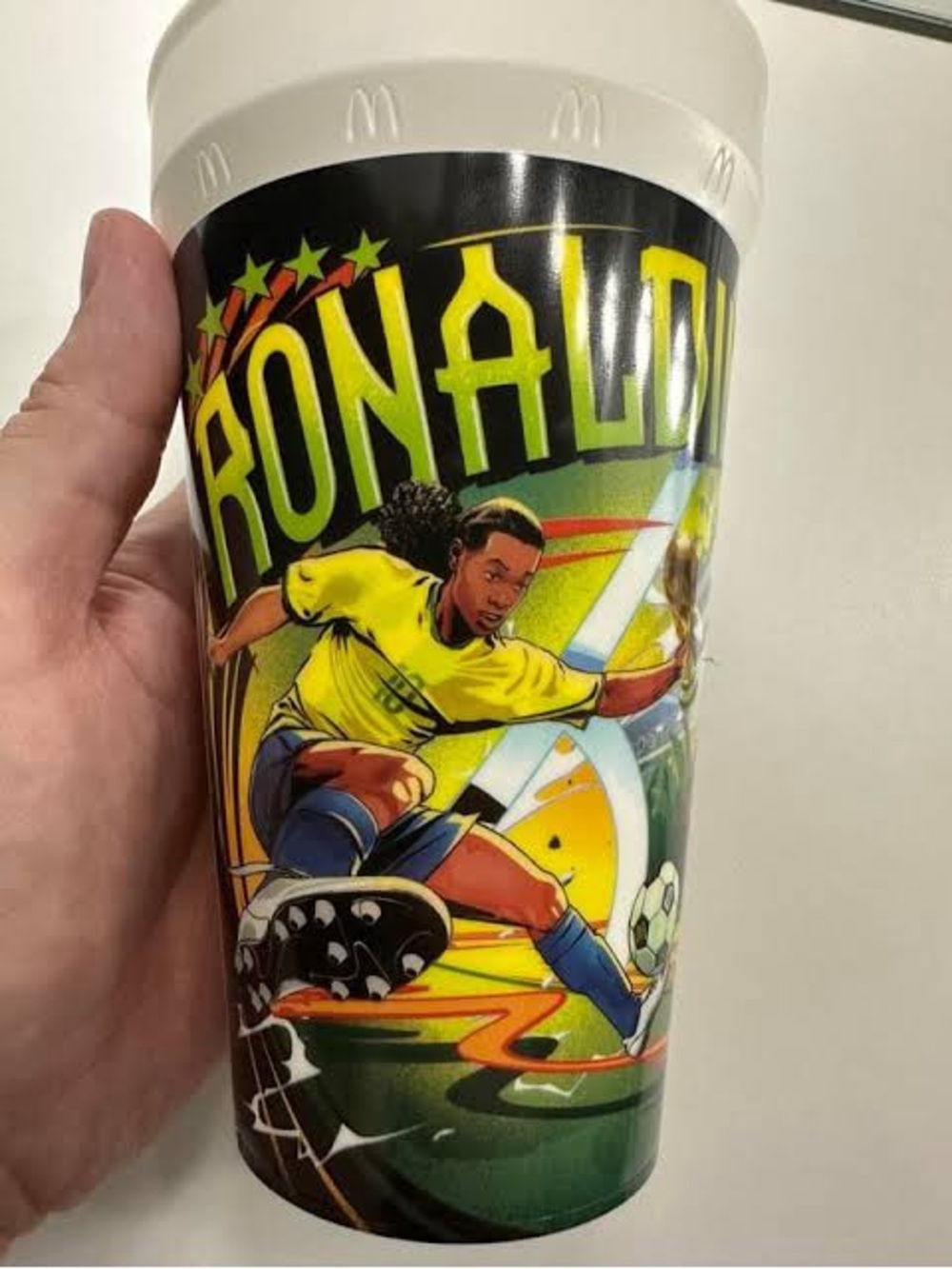 McDonald's Ronaldinho Soccer Graphic Reusable Cup FIFA 2026